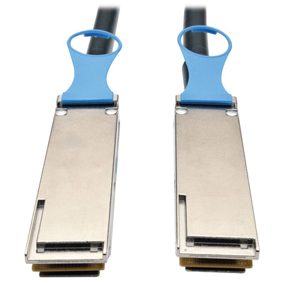 Tripp Lite N282-02M-28-BK QSFP28 100GbE Passive DAC Cable, 2M