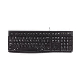 Logitech K120 Wired Keyboard for Windows, USB Plug-and-Play, Full-Size