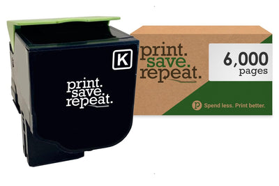 Print.Save.Repeat. Lexmark C241XK0 Black Extra High Yield Toner Cartri