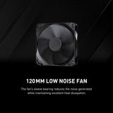 MSI MAG A650BN, Non-Modular Compact 650W Power Supply, 80+ Bronze, Low
