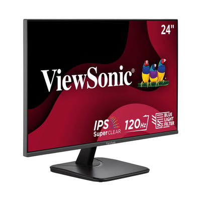 ViewSonic VA2456A-MHD 24 Inch IPS 1080p Monitor with 120Hz, Eye Care