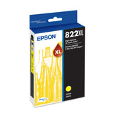 Epson T822XL420-S High Capacity Yellow Ink Cartridge