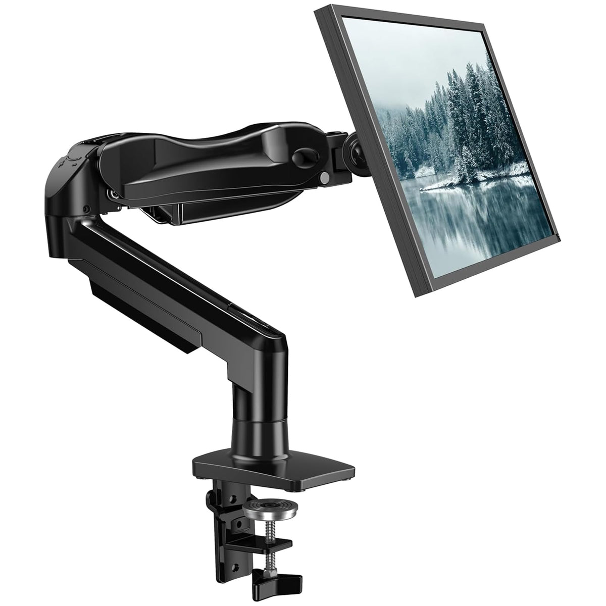 Bras de moniteur a contrepoid