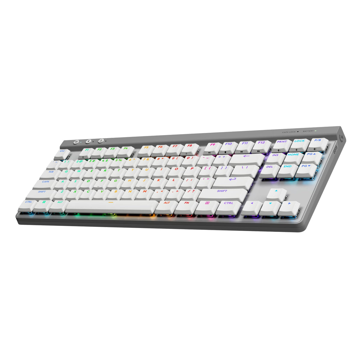 Logitech G515 Lightspeed TKL Clavier de jeu sans fil (Tactile) - Blanc