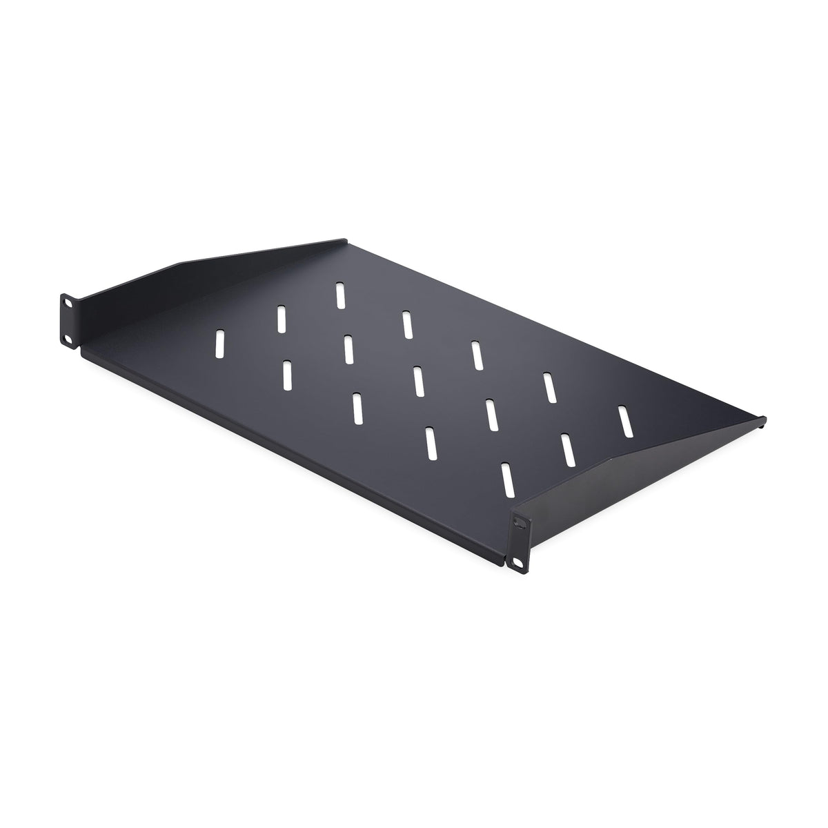 StarTech.com 1U Vented Server Rack Shelf, 12in/31.5cm Mounting Depth,