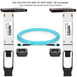 100 Dell Compatible 40GBASE-SR4 QSFP+