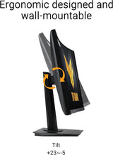 ASUS TUF Gaming 24” (23.6 inch viewable) Curved Monitor (VG24VQER) – F