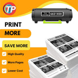 Lexmark 66S1X00 High Yield Return Program Toner