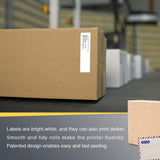 Zebra Z-Select 4000D 4x1 in Label Roll 6-Pack