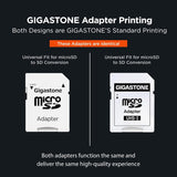 【5-Years Data Recovery】 GIGASTONE Memory Card 128GB, 4K Pro Camera, Co