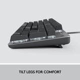 Logitech K845 Mechanical Illuminated Keyboard, Cherry MX Switches, Str