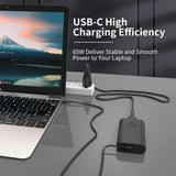 65W 60W USB C Laptop Charger Compatible with Dell Pro 16 13 14 Plus In