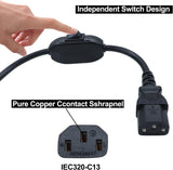 C13-C14 WW 250V 10AMP FLINT GRAY 2.0M