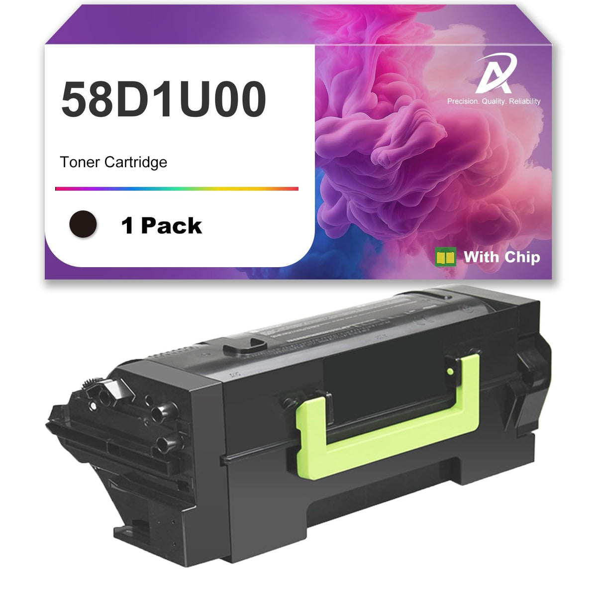 Lexmark Toner pour 58D1U0N Uhy Corp