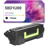 Lexmark Toner pour 58D1U0N Uhy Corp