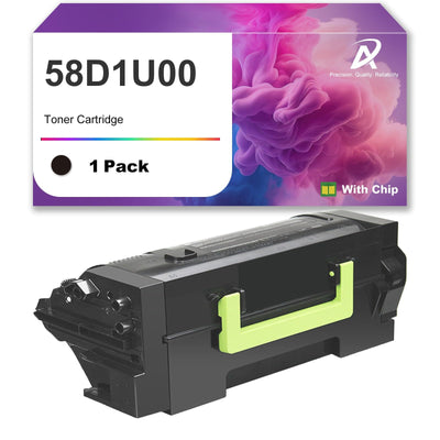 Lexmark Toner pour 58D1U0N Uhy Corp