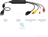 StarTech AC SVID2USB232 USB Video Capture Adapter with Twain Support B