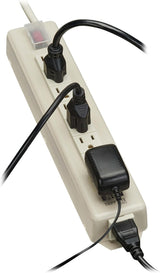 Power Strip 10OUT 5-15R 5-15P 120V 15FT Cord Metal Circuitbreaker