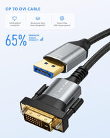 3ft DP to DVI Cable