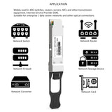 100 Dell Compatible 40GBASE-SR4 QSFP+