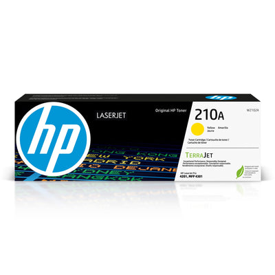Cartouche de toner LaserJet authentique HP 210A jaune L Jaune