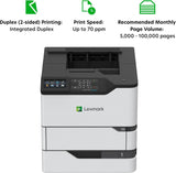 Lexmark Ms826de Laser Printer - 66ppm