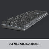 Logitech K845 Mechanical Illuminated Keyboard, Cherry MX Switches, Str