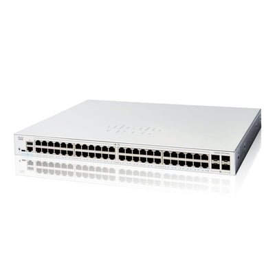 Cisco Catalyst 1200-48T-4X Smart Switch, 48 Port GE, 4x10GE SFP+, Limi