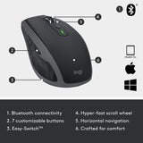 Logitech MX Anywhere 2S Édition Bluetooth Souris compacte sans fil Pas É.-U.