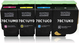 Lexmark Toner F/ 78C1UYE UHY Contract YEL