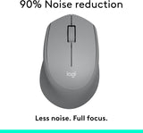 Logitech M330 Silent Wireless Mouse, 2.4GHz with USB Receiver, Optical