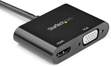 Startech DP2VGAHD20 DisplayPort to HDMI VGA Adapter 4K 60Hz