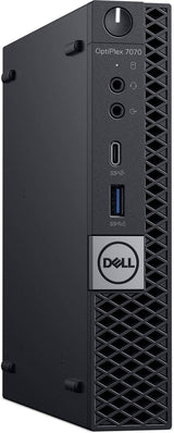 Dell Optiplex 7070 Micro (MFF) PC Intel Core i5-8600T up to 3.70 GHz,