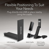 NETGEAR Nighthawk WiFi 6 or 6E USB 3.0 Adapter (A8000) - AXE3000 Tri-B