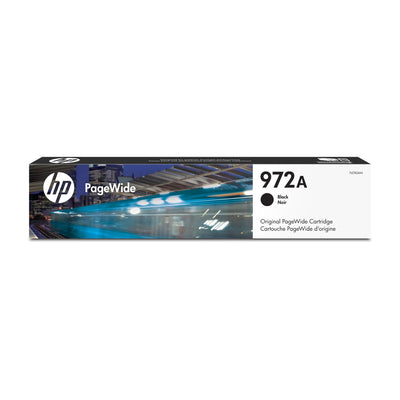 Cartouche d'encre noire HP 972A PageWide authentique (F6T80AN) L Noir