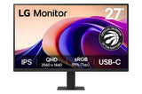 LG 27U631A-B 27-Inch QHD (2560x1440) IPS Monitor, 100Hz Refresh Rate