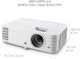 Projecteur ViewSonic PG701WU 3500 Lumens WUXGA avec correction trapézoïdale verticale D