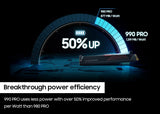 SAMSUNG 990 PRO w/Heatsink SSD 1TB PCIeGen4 NVMe M.2Internal SolidStat