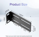 Rack Mount Kit Universal Adjustable 19 Inch Rack Ears for HP/ProCurve/
