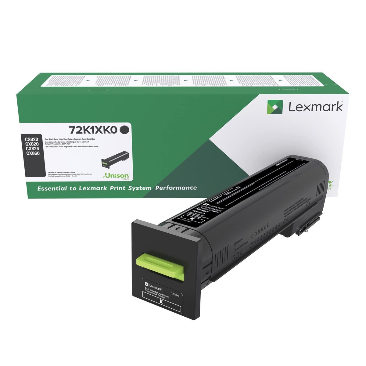 Lexmark 72K1XK0 Extra High Yield Return Program Toner