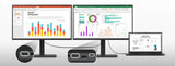 LG 27BA75QB-B 27” QHD IPS Office Docking Hub Monitor – Built-in Power