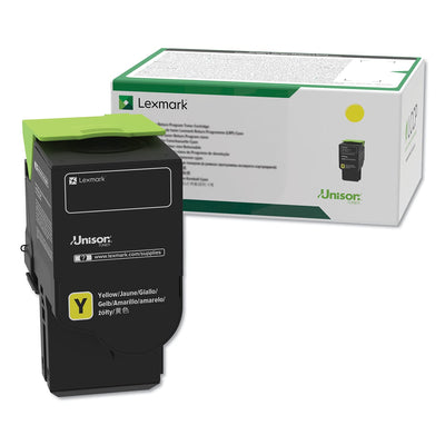 LEXMARK C241XY0 Yellow Extra High Yield Return Program Cartridge Toner