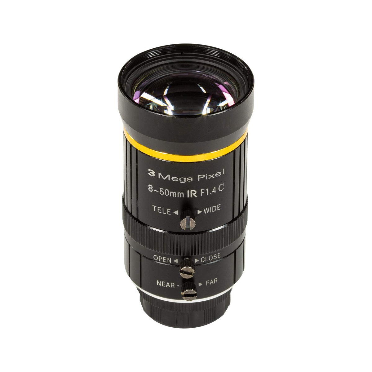 Arducam 8-50mm C-Mount Zoom Lens for IMX477 Raspberry Pi HQ Camera, wi