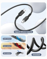 Targus Hyper Silicone USB-C to USB-C 60W (1.5M/5) Charging Cable - White