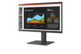 LG 24BR650B-C - FHD LED Monitor - HDMI, DisplayPort, USB-C - Speakers