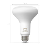 Philips Hue Smart 85W BR30 LED Bulb - White and Color Ambiance Color-C