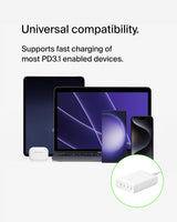 Belkin BoostCharge Pro Chargeur Mural USB-C 4 Ports GaN 200W Multi-Port