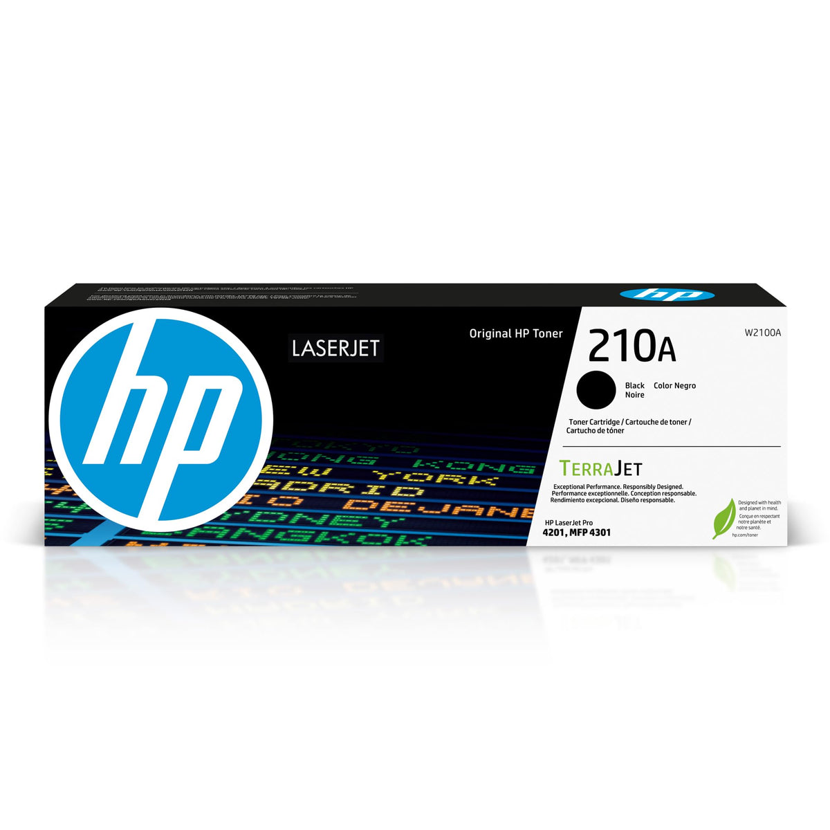 HP 210A Black Original LaserJet Toner Cartridge L Black