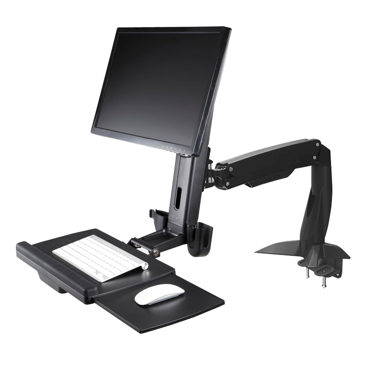 StarTech.com Sit Stand Monitor Arm - Desk Mount Adjustable Sit-Stand W