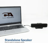 Cyber Acoustics USB Speaker Bar (CA-2890) - USB Powered Stereo Speaker